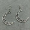 Wholesale Retro Style Hollow Moon Earrings
