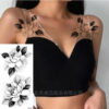Wholesale Sketch Flower Tattoo Stickers