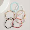 18980977800_727322799 Wholesale Colored Rice Beads Handmade Wear Beads Glass Anklets