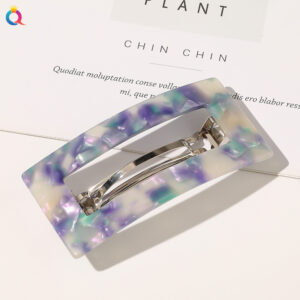 A185 acetic acid spring hairpin-sapphire blue / Qiyue factory direct sales