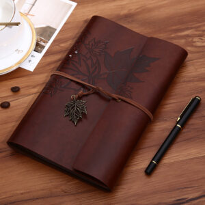 A7 small kraft paper blank inner core / Red Brown (Style 1)