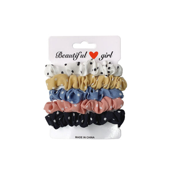 19167592119_1901658891 Wholesale Colorful Fabric Hair Rope Set