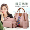 19269593223_377619387 Wholesale PU Handheld Shoulder Crossbody Bag Set of Four