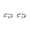 19466082818_221022580 Wholesale 925 Silver Thorn Earrings