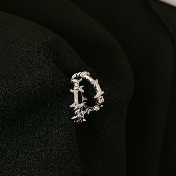 19540426201_221022580 Wholesale 925 Silver Thorn Earrings