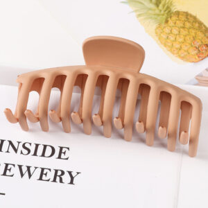 Frosted S109-2# Khaki 11cm Clamp / Independent OPP bag packaging