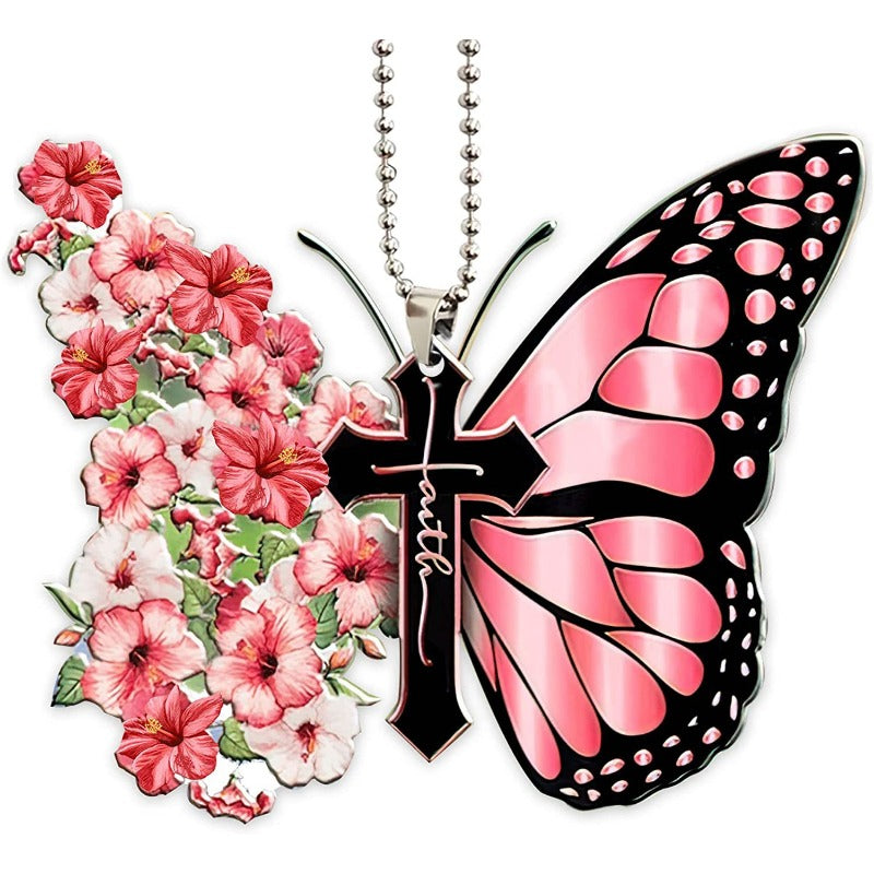 Wholesale Butterfly Acrylic Keychain Aessories