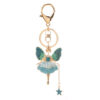 19779899649_1201087010 Wholesale Alloy Diamond Angel Girl Keychain