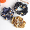 Wholesale Satin Large Intestine Hair Band Simple Joker Headband Small Daisy Elastic