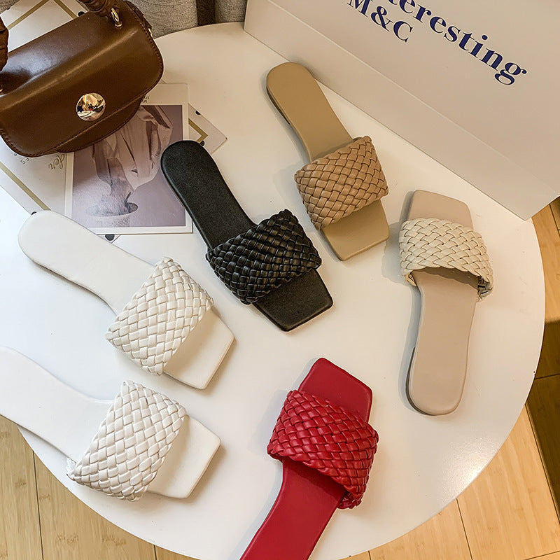 Wholesale Braided Strap Lightweight Sandals