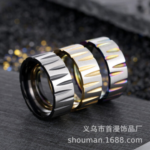 19840410290_637595883 Wholesale Plating Colorful Stainless Steel Rings Stainless Steel