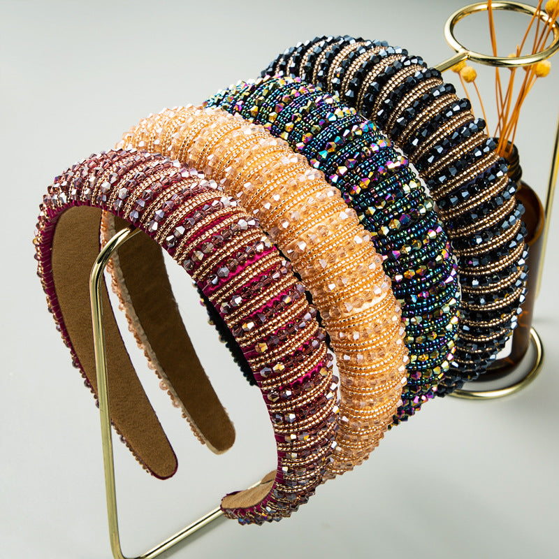 Wholesale Beaded Baroque Snge Headband