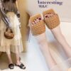 Wholesale Braided Strap Lightweight Sandals