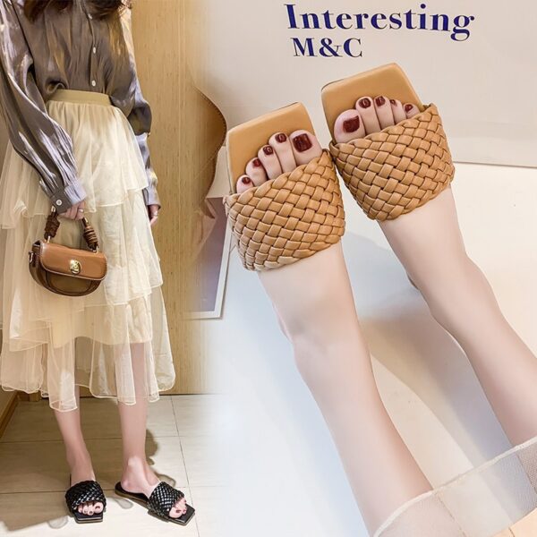 Wholesale Braided Strap Lightweight Sandals