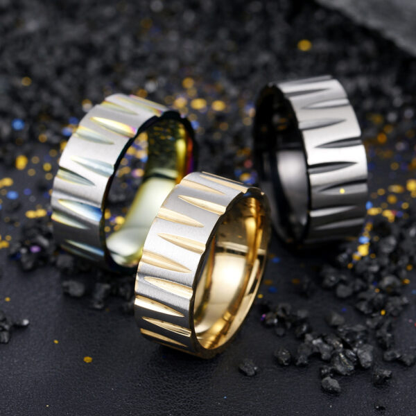 19913920915_637595883 Wholesale Plating Colorful Stainless Steel Rings Stainless Steel