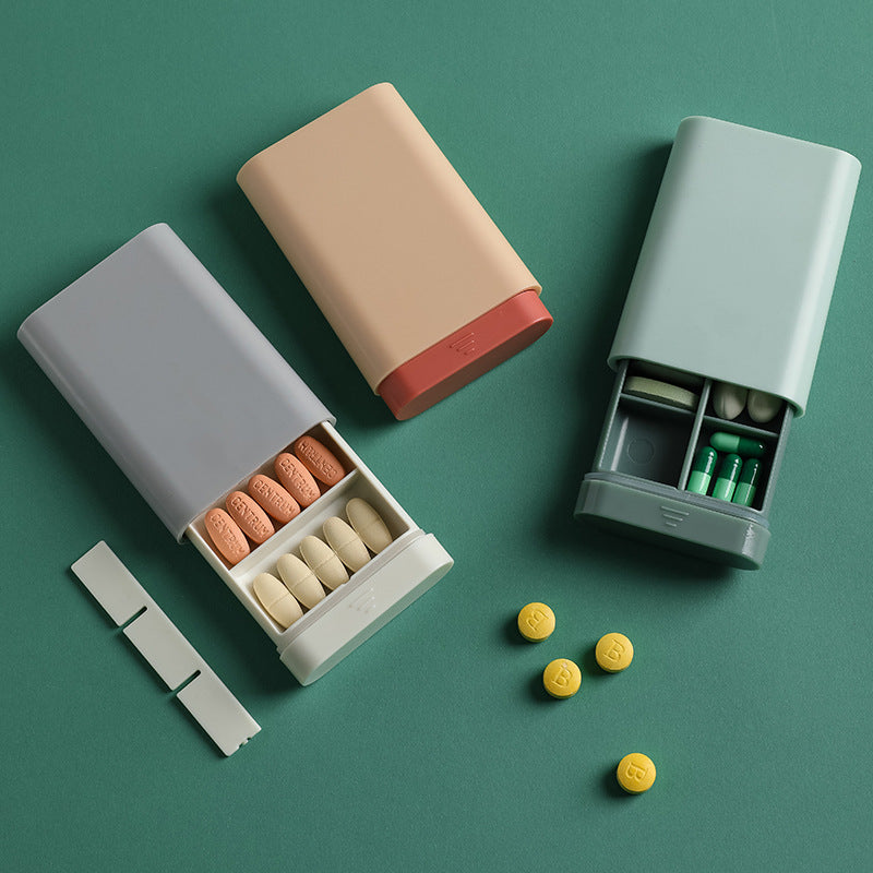 Wholesale rtable Medicine Mini Packing Silicone Storage Box
