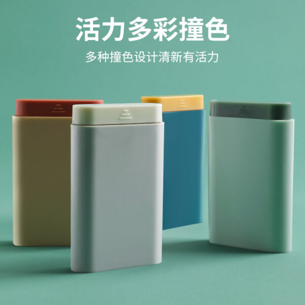 Wholesale Portable Medicine Mini Packing Silicone Storage Box