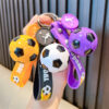 Wholesale Trendy Cool Simulation Football Car School Bag Keychain