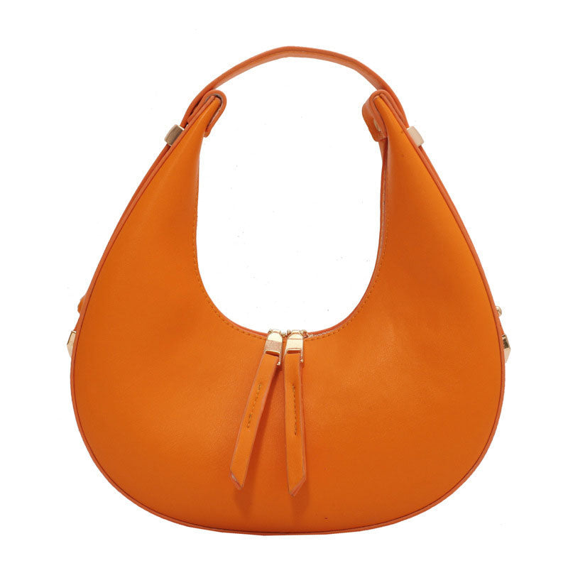 Wholesale Shoulder Bag Retro Crescent PU OLY-SD-GH001