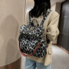 20159711849_1495844422 Wholesale PU Leopard Backpack