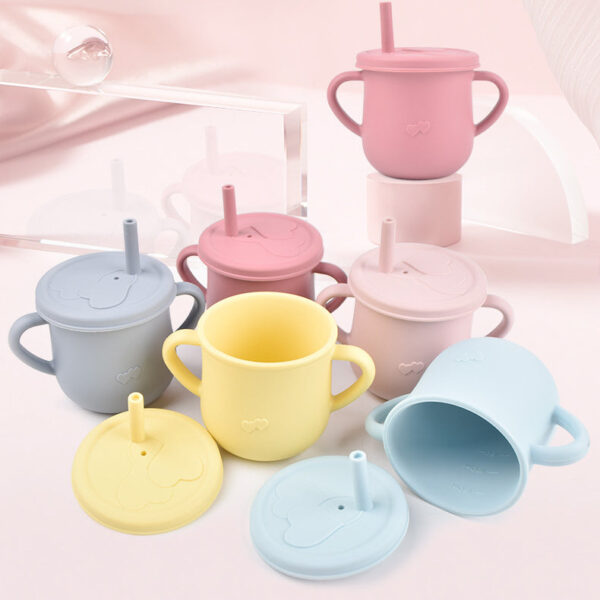 Wholesale Silicone Kids Snack Cup Baby Supplies