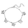 20214898374_793437558 Wholesale Hollow Butterfly Alloy Ankle Chains