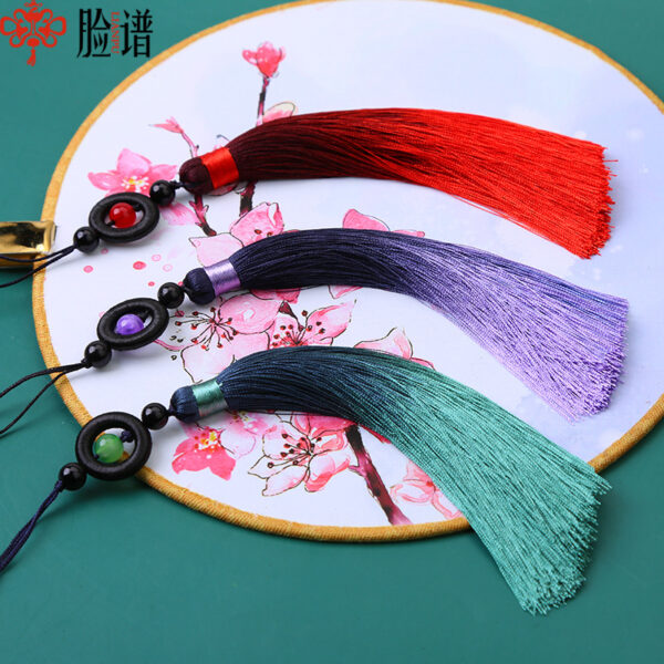 20278164683_1407125116 Wholesale 16CM Lucky Beads Gradient Tassel Tassel