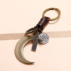 20344102688_2118088041 Wholesale Alloy Crescent Pendant Creative Key Chain