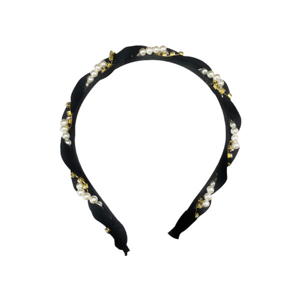 Wholesale Pearl Braided Headband