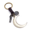 20424932579_2118088041 Wholesale Alloy Crescent Pendant Creative Key Chain