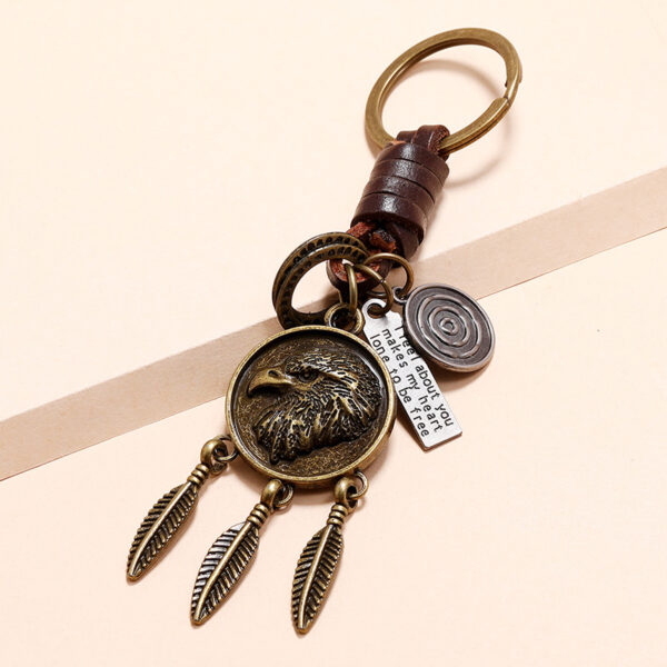 20426998676_2118088041 Wholesale Alloy Eagle Pendant Creative Key Chain