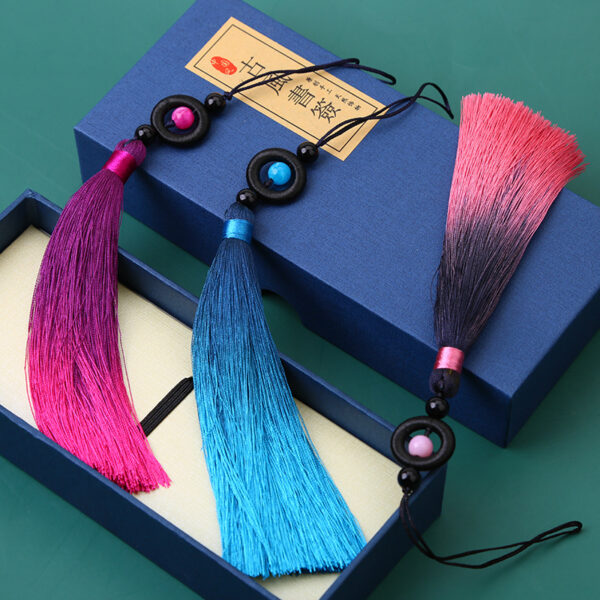 20432744333_1407125116 Wholesale 16CM Lucky Beads Gradient Tassel Tassel