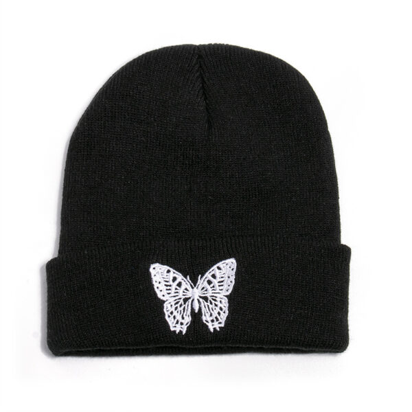 20444307710_1607986714 Wholesale Butterfly Printed Wool Knitted Hats