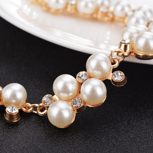 20484381904_773361498 Wholesale Water Diamond Pearl Alloy Bracelet