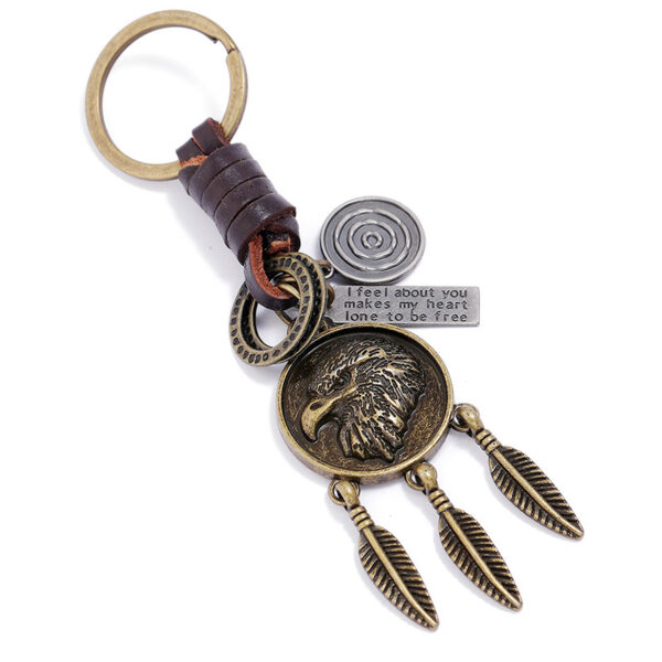 20508611781_2118088041 Wholesale Alloy Eagle Pendant Creative Key Chain