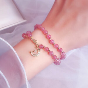 438-Strawberry Crystal Fall in Love at First Sight