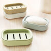 20528441908_2077212996 Wholesale Plastic Double Layer Covered Portable Soap Holder Soap Holder