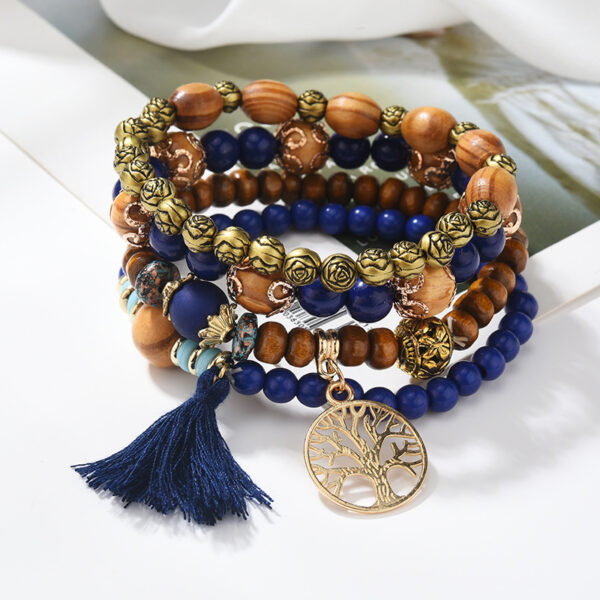 Wholesale Tassel Multi-layer Alloy Bracelet