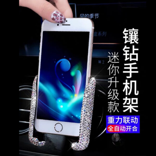 Wholesale Plastic Diamond Car Phone Holder