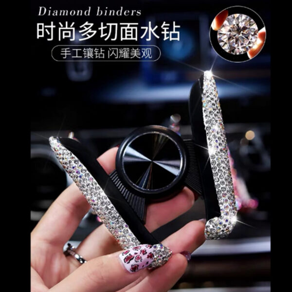 Wholesale Plastic Diamond Car Phone Holder