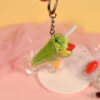 20724282365_339194954 Wholesale Simulation Ice Cream Sundae PVC Keychains