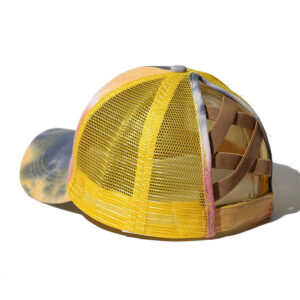 Star Horsetail Cap-Yellow / Adjustable