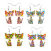 20796539550_577243008-1 Wholesale 3D Painted Cat Acrylic Earrings