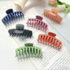 Wholesale Matte Color Plastic Hair Clips