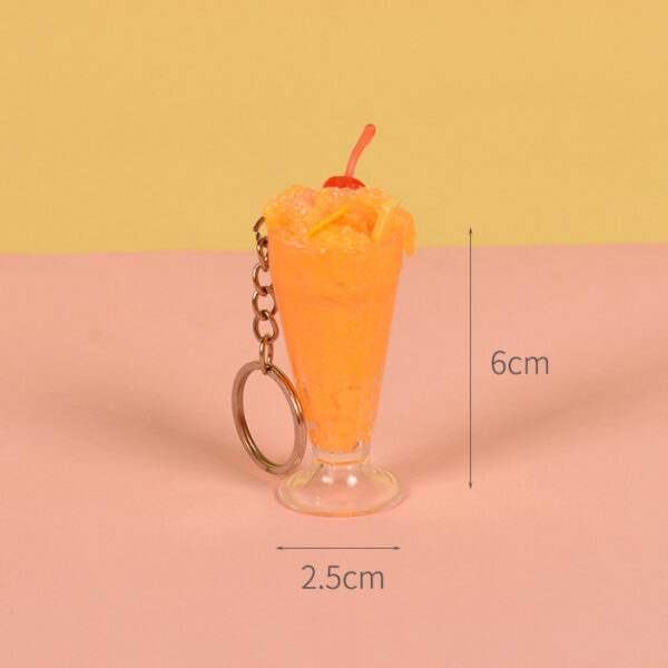 20880683739_339194954 Wholesale Simulation Ice Cream Sundae PVC Keychains