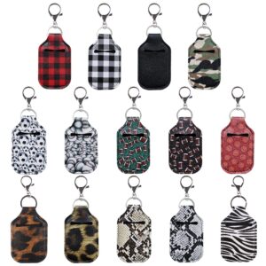 20925696857_693770174 Wholesale Sports Hand Sanitizer Leather Case Key Chain