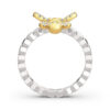 21067762432_1230590162 Wholesale Alloy Cute Bee Studded Diamond Ring