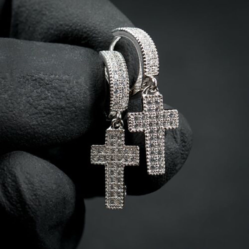 Wholesale Crosses Copper Earrings