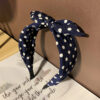 Wholesale Bow Knot Rabbit Ear Wide Fabric Headband
