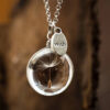 21116192640_221468121 Wholesale Dandelion Crystal Gem Necklace